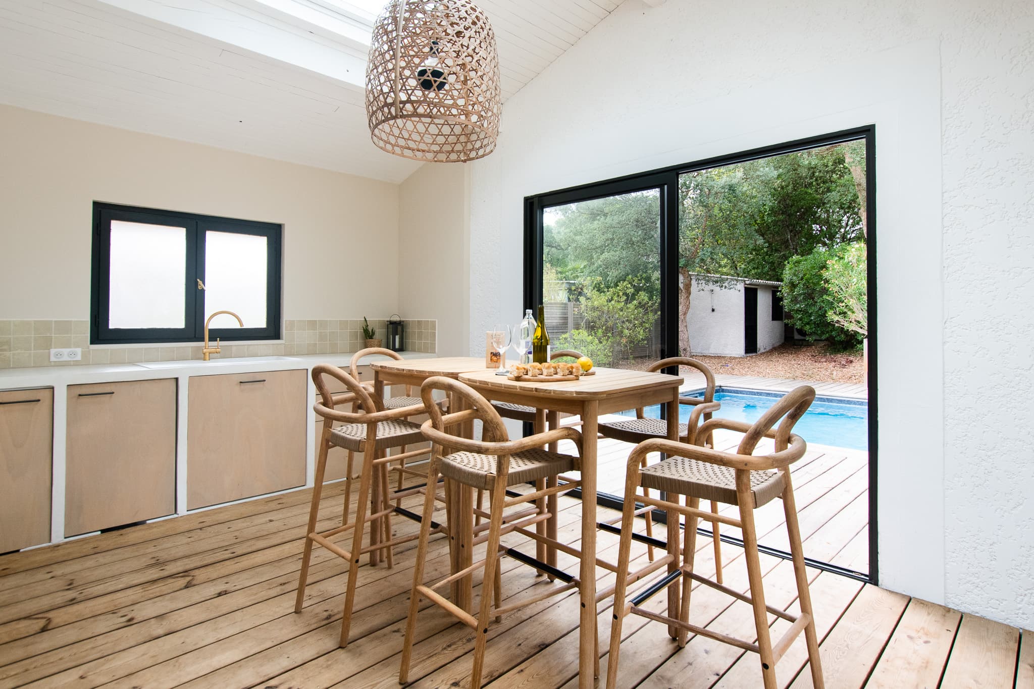 Le pool house — vue 4, La Gemmerie