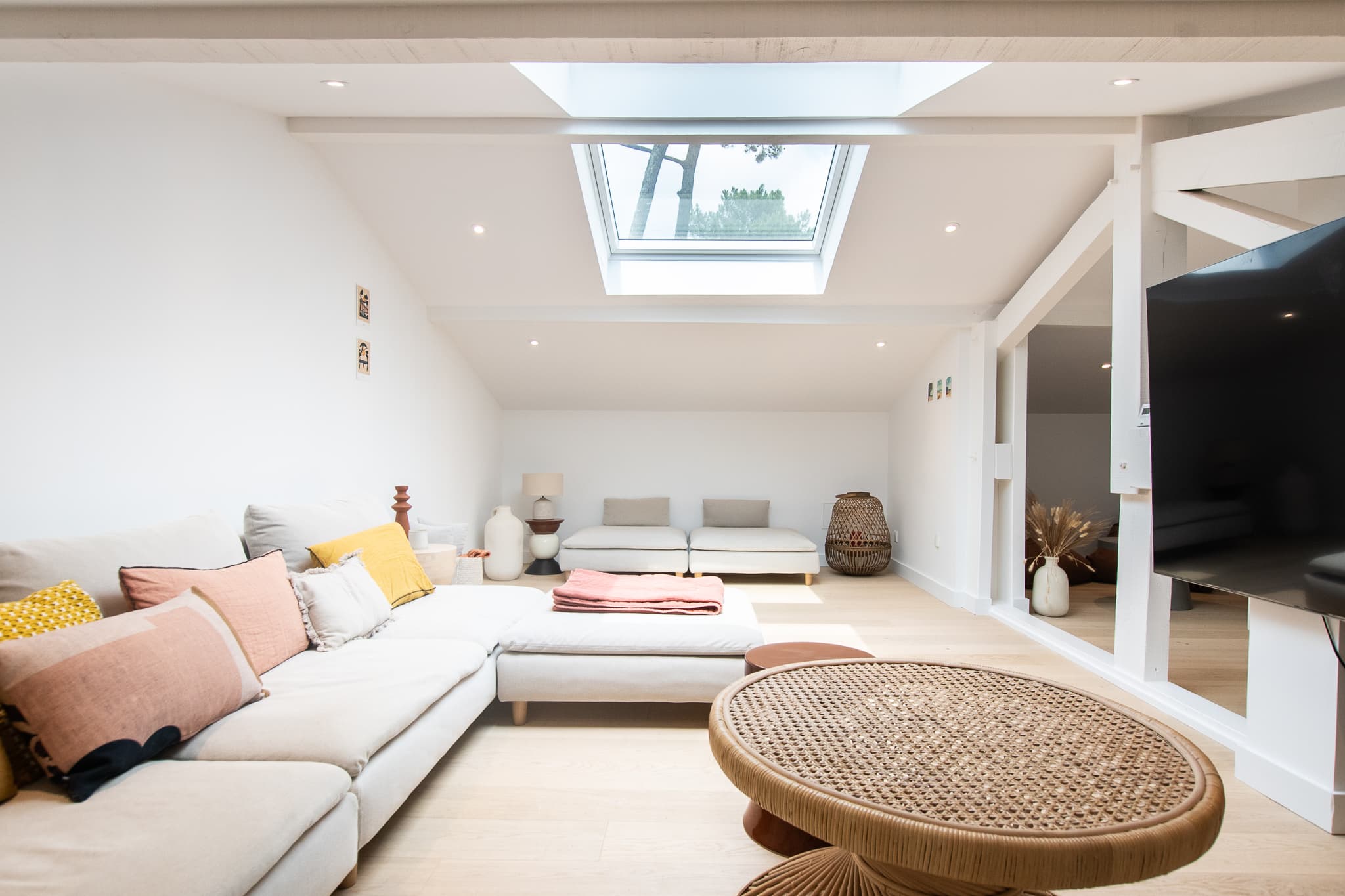 Mezzanine & salle TV — vue 5, La Gemmerie